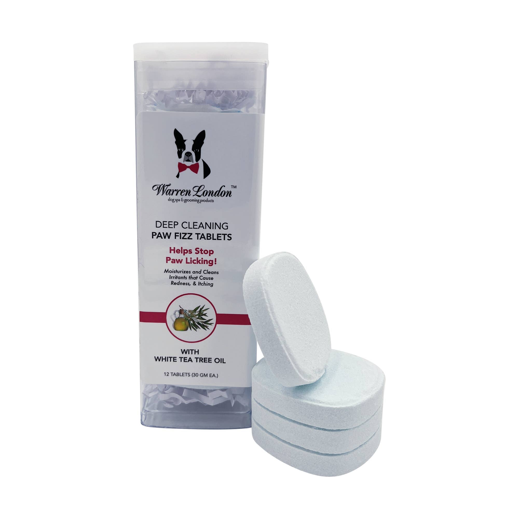 Deep Cleaning Paw Fizz Soak: 12 Tablets